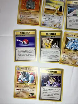 Lot Of 17 Vintage Japanese Pokemon Common Cards Nm/m - Image 2