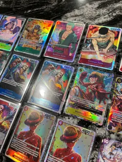 36x ONE PIECE CARD LOT Monkey D Luffy Zoro 3rd treasure Gear 5 Shanks promo Pica - Image 2