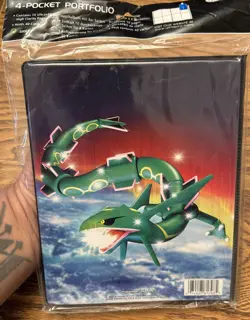Pokemon EX Deoxys Rayquaza **SEALED** 4-pocket Card Binder TCG - Image 2