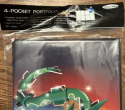 Pokemon EX Deoxys Rayquaza **SEALED** 4-pocket Card Binder TCG - Image 4