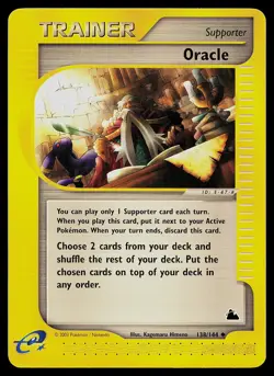 Pokemon Card - Oracle Skyridge 138/144 Non Holo - Image 1