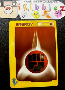 Japanese Fighting Energy NM E Reader VS Set Pokemon Card. Free Tracked Shipping! - Image 1