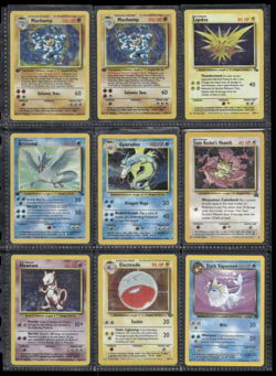 Vtg Pokemon Card Collection Lot Base Set 1st Edition Promo Binder Holos WOTC - Image 1
