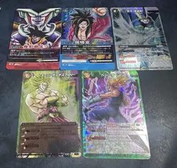 Dragon Ball Z Carddass Lot Of 6 Cards PRISM HOLO TCG BANDAI 2006 (US SELLER) - Image 1