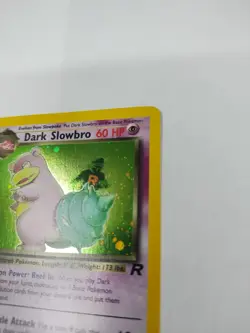 Dark Slowbro - 12/82 - Pokemon Team Rocket Unlimited Holo Rare Card WOTC Nm/Flaw - Image 3