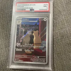 Pokemon 2024 SFA en Shrouded Fable Persian Illustration Rare Card #078/064 PSA 9 - Image 2