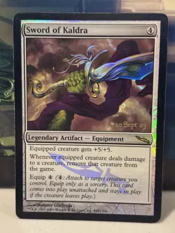 Sword of Kaldra Prerelease Cards Foil - Image 1