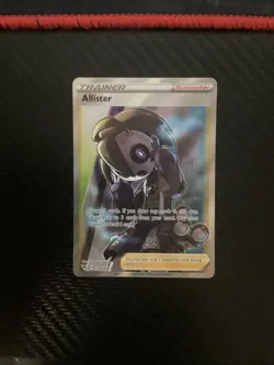 Allister - 179/185 - Pokemon Vivid Voltage Sword & Shield Full Art Rare Card NM - Image 1