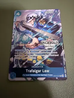 Trafalgar Law (Offline Regional Champion Card Set 2025 Vol.2) OP07-047One Piece - Image 1