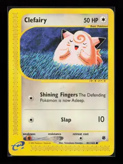Clefairy 28/128 Common Base Expansion Pack Pokemon Card - Image 1
