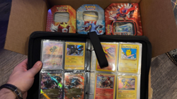 Pokemon card collection lot HUNDREDS of cards Vintage/Modern + Binder and Tins - Image 2