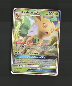 Leafeon GX SM146 Sun & Moon Black Star Promo Holo Pokemon Card - Image 4