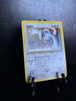 1st Edition Lugia 9/111 Neo Genesis 2000 Holo Rare WOTC Pokemon Card TCG - Image 3