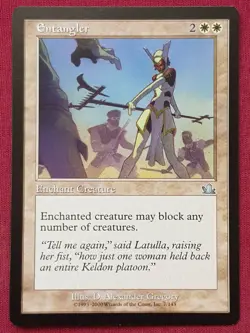 Magic The Gathering PROPHECY ENTANGLER white card MTG - Image 1