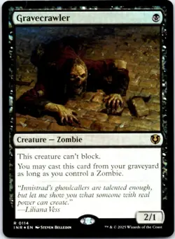 Gravecrawler (Foil) Innistrad Remastered, 114 NM - Image 1