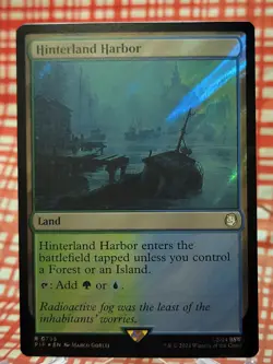 Hinterland Harbor - Surge Foil Fallout MTG - Image 1