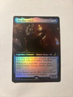 The Blue Spirit (Extended Art) - Avatar: The Last Airbender NM Foil - Image 1