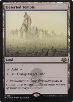 Deserted Temple Modern Horizons 3 Regular Rare #301 NM MTG - Image 1