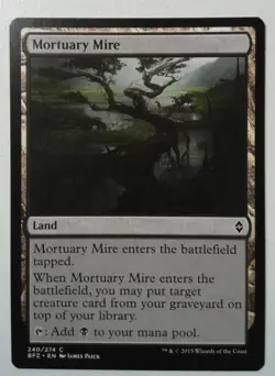 Mortuary Mire *Common* Magic MtG x1 Battle for Zendikar SP - Image 1