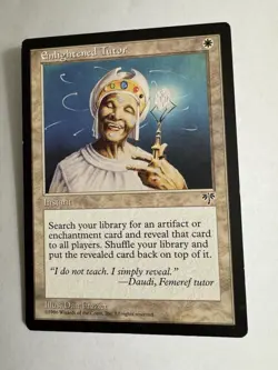 Magic The Gathering Enlightened Tutor 1996 (Mirage) - Image 1