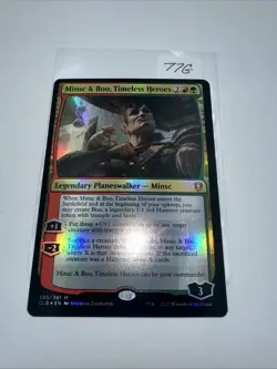 MTG Minsc & Boo, Timeless Heroes *FOIL* Battle for Baldur's Gate 285 NM - Image 3