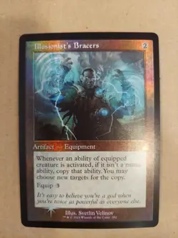 Illusionist's Bracers (Retro Frame) Ravnica Remastered Foil - Image 1