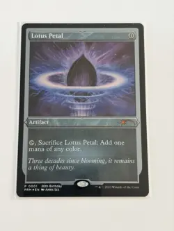 Lotus petal (foil etched) - English - MTG 30th anniversary - Image 1