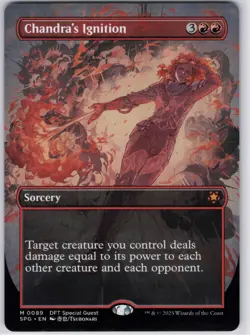 Chandra's Ignition (Borderless) M Special Guests 89 NM - Image 1