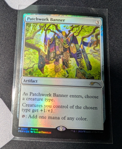 Patchwork Banner Media Promos Foil - Image 1