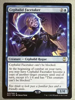 MTG / Cephalid Facetaker / NCC / #23 / Regular / Rare / NM - Image 1