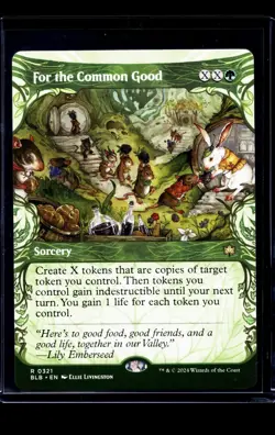 2024 MTG Magic The Gathering BLB Bloomburrow Showcase #321 For the Common Good - Image 1