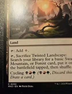 Twisted Landscape 0232 Common Modern Horizons 3 Magic: The Gathering - Image 4