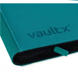 Vault X Ocean Blue 12 Pocket Exo-Tec Zip Binder - New - VaultX - Pokemon Binder - Image 2