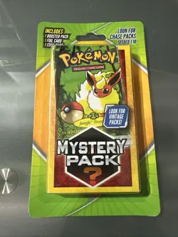 Walgreens Pokemon Mystery Pack U Vintage/CHASE Packs seeded 1:10 NEW & SEALED!! - Image 1
