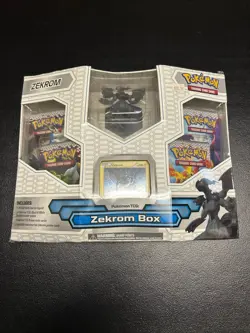 Pokemon TCG: 2011 Black & White Zekrom Box - New Factory Sealed Box - Image 1