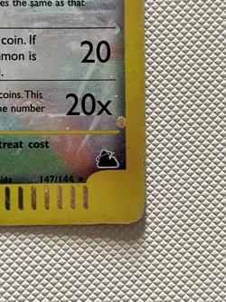 Pokemon TCG - Crystal Crobat - Skyridge 147/144 - Secret Rare - Image 4