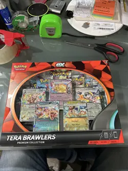 Pokemon Trading Card Game: Tera Brawlers Premium Collection Exclusive BRAND NEW - Image 1