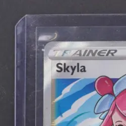 2021 POKEMON SWORD & SHIELD SHINING FATES #072/072 SKYLA ULTRA RARE - Image 3