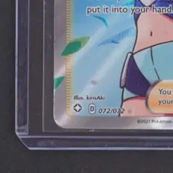 2021 POKEMON SWORD & SHIELD SHINING FATES #072/072 SKYLA ULTRA RARE - Image 4
