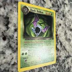 Vintage Pokemon Team Rocket Dark Golbat 24/82 Non-holo Rare WotC 2000 - Image 2