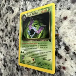 Vintage Pokemon Team Rocket Dark Golbat 24/82 Non-holo Rare WotC 2000 - Image 3