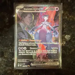 Team Rocket's Mewtwo ex 231/182 SIR - Pokemon Destined Rivals Scarlet Violet - Image 1