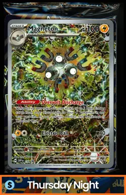 2023 POKEMON SV BSP - SVP EN #159 MAGNETON FA SURGING SPARKS ETB SEALED - Image 1