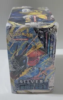 Pokemon TCG Sword & Shield Silver Tempest Booster Box 36 Packs - FACTORY SEALED - Image 2