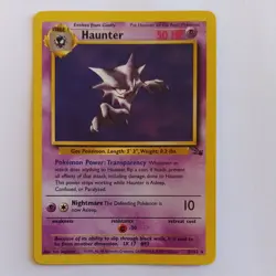 Pokemon Fossil- Haunter- Near Mint- Vintage WOTC 21/62 - Image 1