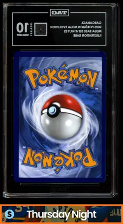 2025 POKEMON MEGA EVOLUTION - MEG EN #147/132 GARGANACL ILLUSTRATION RARE TAG 10 - Image 2