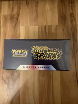 Pokemon Scarlet & Violet Surging Sparks Elite Trainer Box ETB Factory Sealed - Image 2