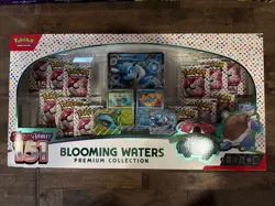 Pokemon TCG Scarlet & Violet 151 Blooming Waters Premium Collection Box (SEALED) - Image 1