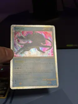 Pokemon TCG Suicune Shiny SL11 Call of Legends Holo Rare Heavily Played - Image 3