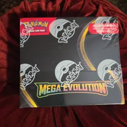 Sealed Pokemon Center TCG Mega Evolution Booster Box - Image 1